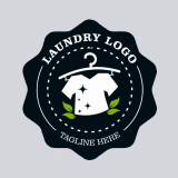엠블럼 디자인 NO-11 / laundry 세탁소